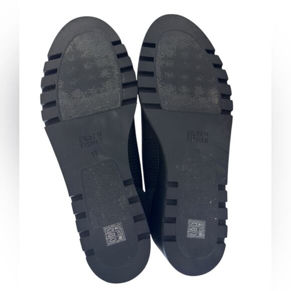 Eileen Fisher London Recycled Stretch Knit Bootie in Gray - Size 11 - Picture 9 of 10